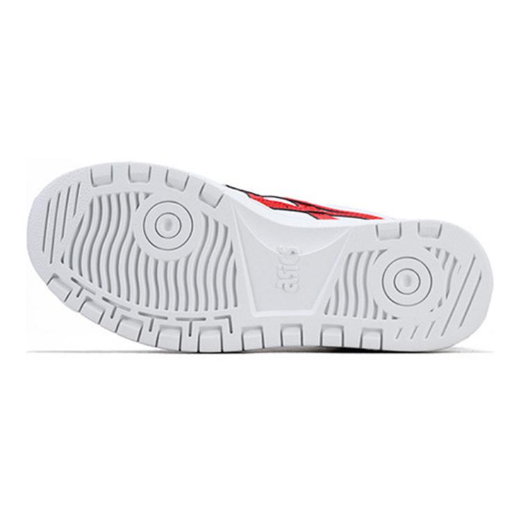 Asics Japón L Cómodo Simple Casual Duradero Ligero de Caña Alta Zapatillas de Skate para Niños Zapatillas de skate para Niños Blanco Rojo 1204A013-102