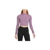 Nike Set in Sleeve T Shirt Women's Dust Purple FB5277-536
