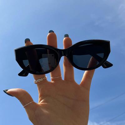 Retro Daily Black Basic Sunglasses, Code Gl-14