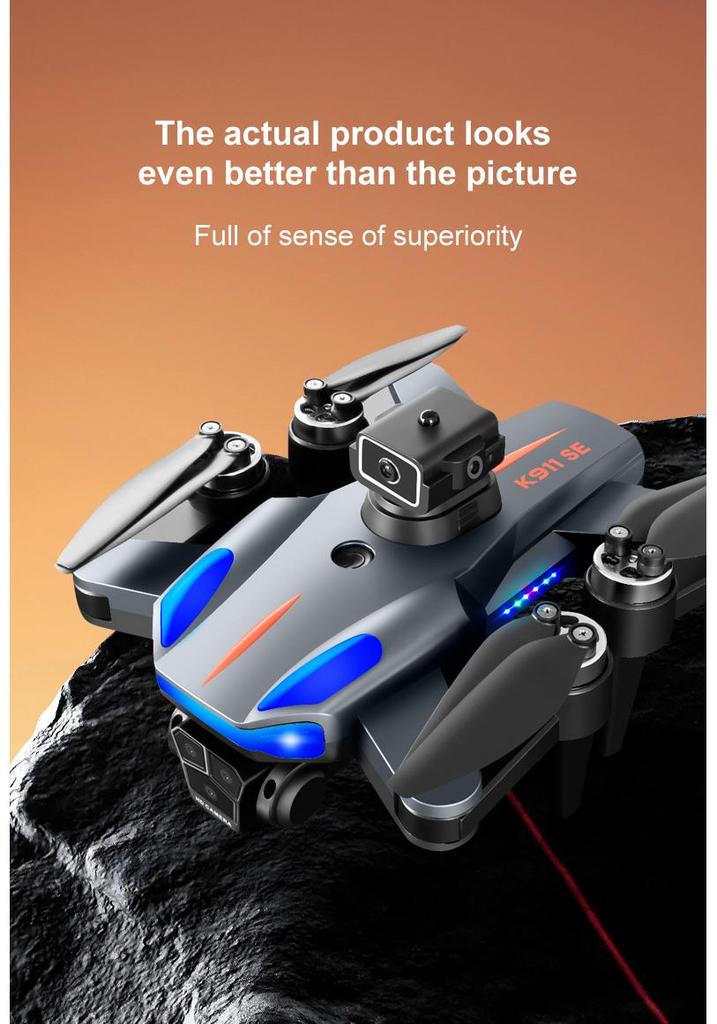 K911SE FPV Drone with Ultra-Clear Camera for Aerial Photography - Remote Control Student Toy