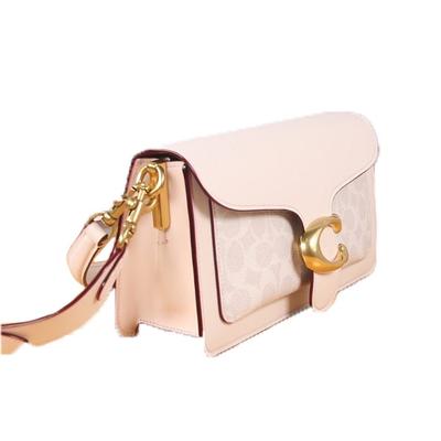 Tabby Canvas Leather God Of Wine Bag, Shoulder Bag, Crossbody Bag Women's White 91215-B4R7B