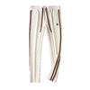 Men's Trendy Slim Fit Casual Sports Suit: Warm, Solid Color, Striped Two-Piece Set with Jacket & Straight-Leg Pants for Fall/Winter