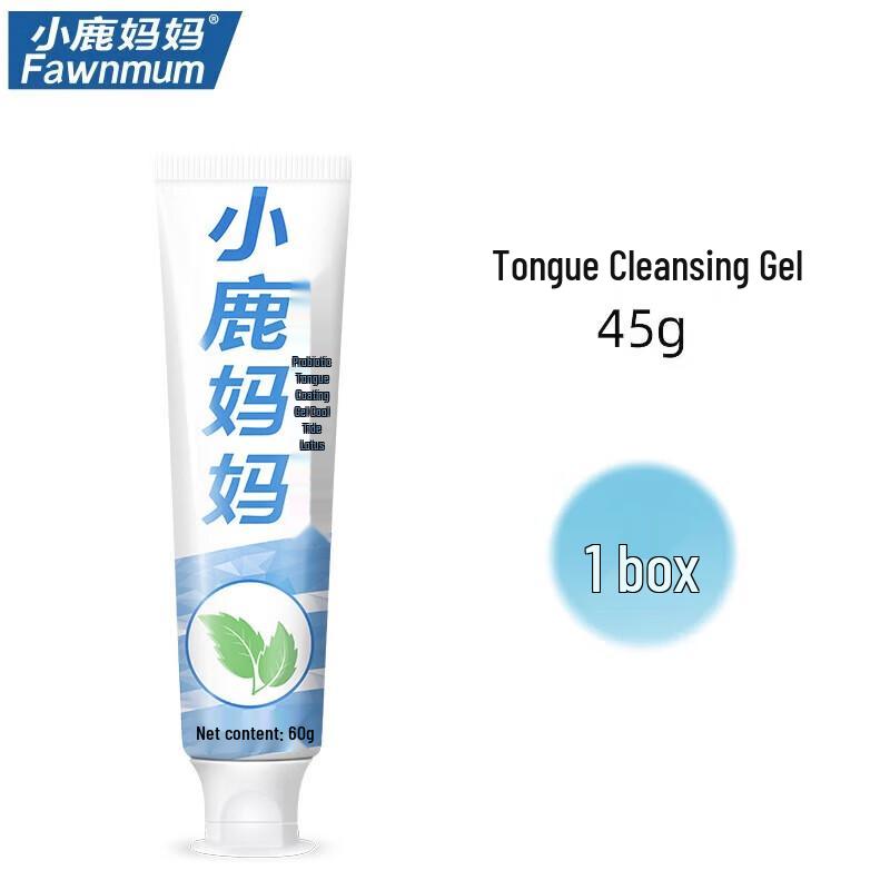 

Набор геля и щетки для чистки языка Deer Mom для мужчин