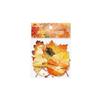 8Pcs Pack Leaf Landscape Creative Sticker Pack Fresh Healing Journal Collage Decor Decals