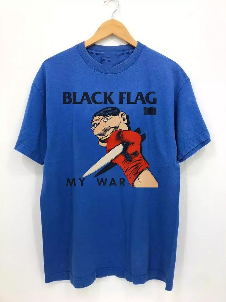 Black Flag Band My War T Shirt Full Size S4XL Unisex T-Shirt XXXXL