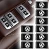 Kohlefaser-Lenkrad Auto-Logo Emblem 3D-Aufkleber für Touran Golf-4 5 6 7 Passat Polo MK4 Bora Altea Alhambra Sharan