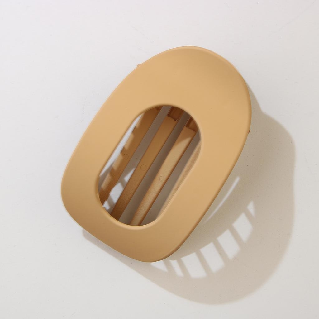 Forcina piatta ovale a becco d'anatra, clip per la parte posteriore della testa, presa forte, clip semplice, accessori per capelli