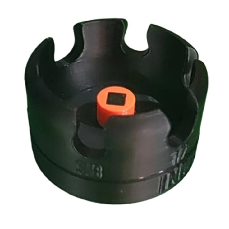 Heavy Duty Removal Bolt Extraction Tool Socket Nut Drill Attachment Nut Replacement For 1/4 3/8 1/2 Wrench