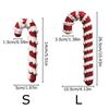 2pcs Mini Christmas Foam Candy Cane Twisted Christmas Tree Decoration  Children Gifts