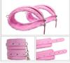 7pcs Set Bed Bondage Set Restraint Adult Game Belt Sex Handcuff Nipple Clamp Whip Collar Kit Sex Toy for Couple Sex Accessories