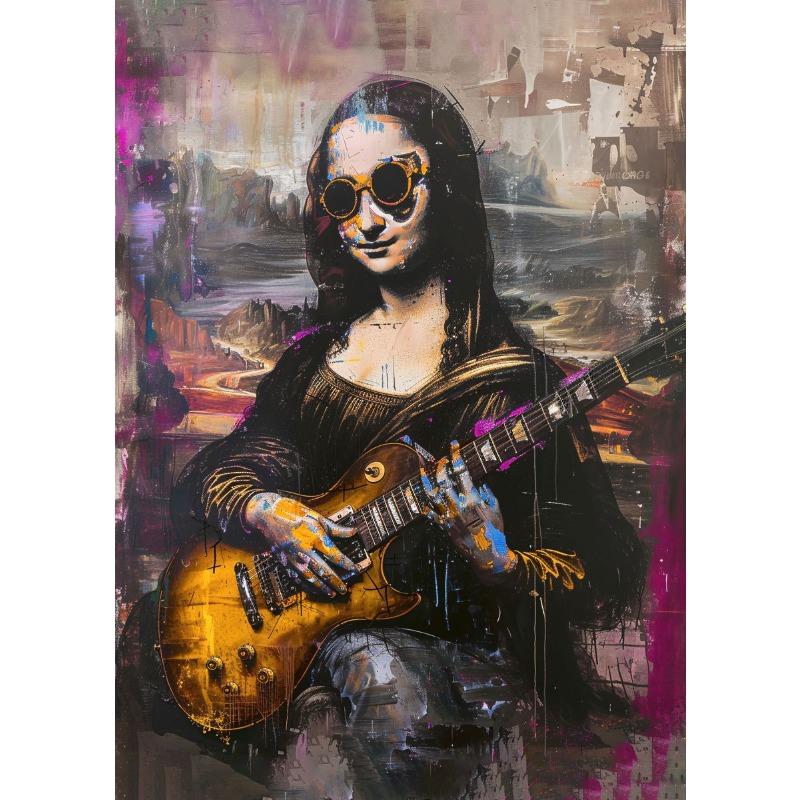 Berühmtes Leonardo Da Vinci Kunstwerk Salvator Mundi Mona Lisa Leinwandgemälde Poster Druck Wandkunst für Wohnzimmer Heimdekoration