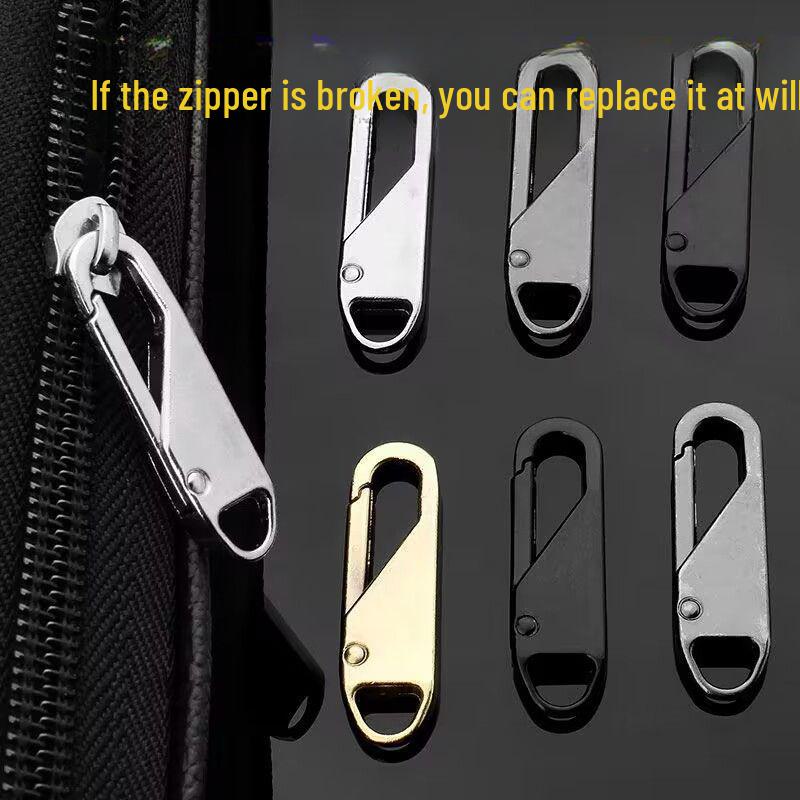 Universal Zipper Pull Tab Repair Pendant - Detachable Jacket/Coat/Bag Buckle Zipper Head Accessory