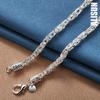 925 Sterling Silver Faucet Chain Necklace Fashionable Wedding Jewelry