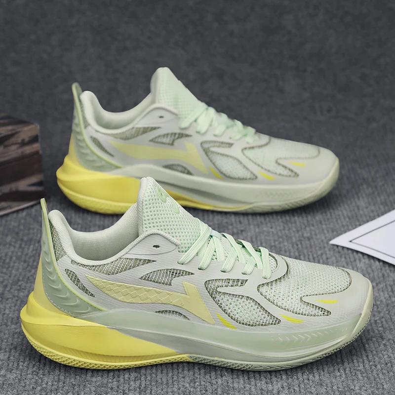 Luxury Sneakers Men Male Basketball Shoes Breathable High-top Sports Field Training Sneakers Teen Match Pro Basketball Boots