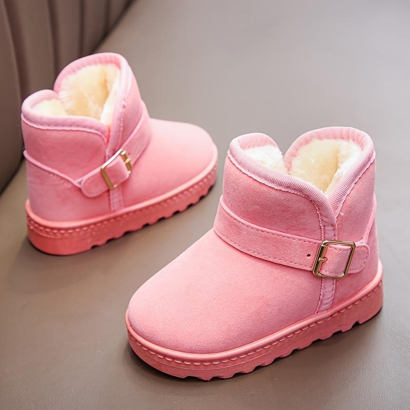 New Winter Boots for Boys and Girls Featuring Thickened Warmth Perfect for Snowy Conditions