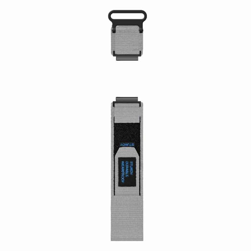 Verstellbare Nylon-Canvas-Uhrenarmbänder, Sportliches Armband für 18mm 20mm Smartwatches
