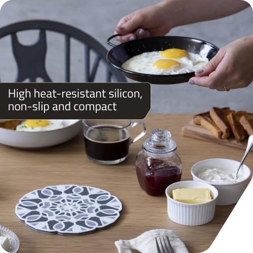 Peleg Design Split Trivet Black Trivet Set of 3