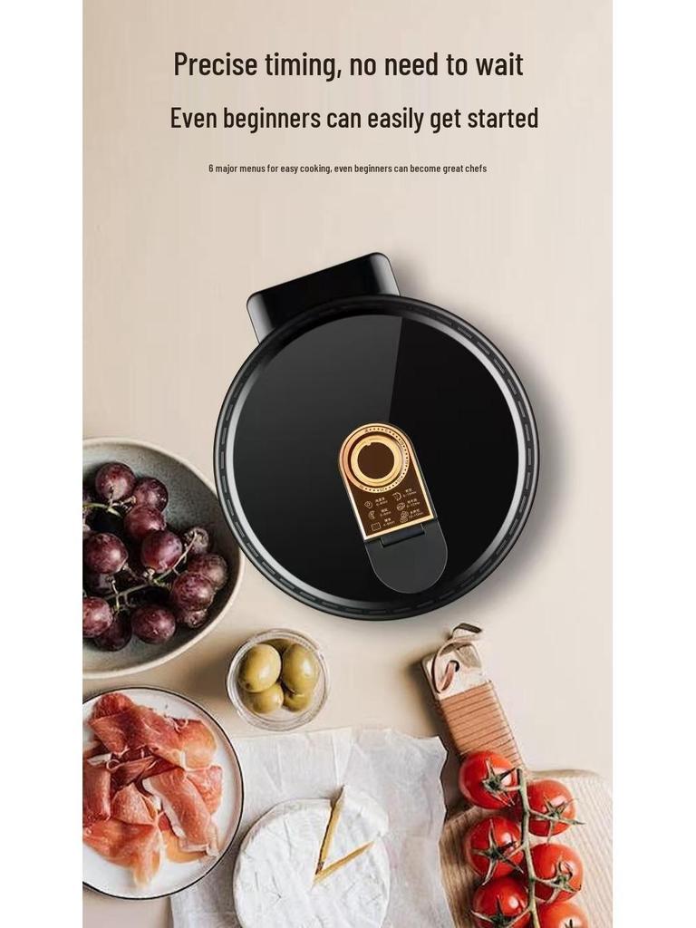 Multi-Functional Electric Griddle with Timer, Non-Stick Pancake Pan, Large Capacity, Double-Sided Heating