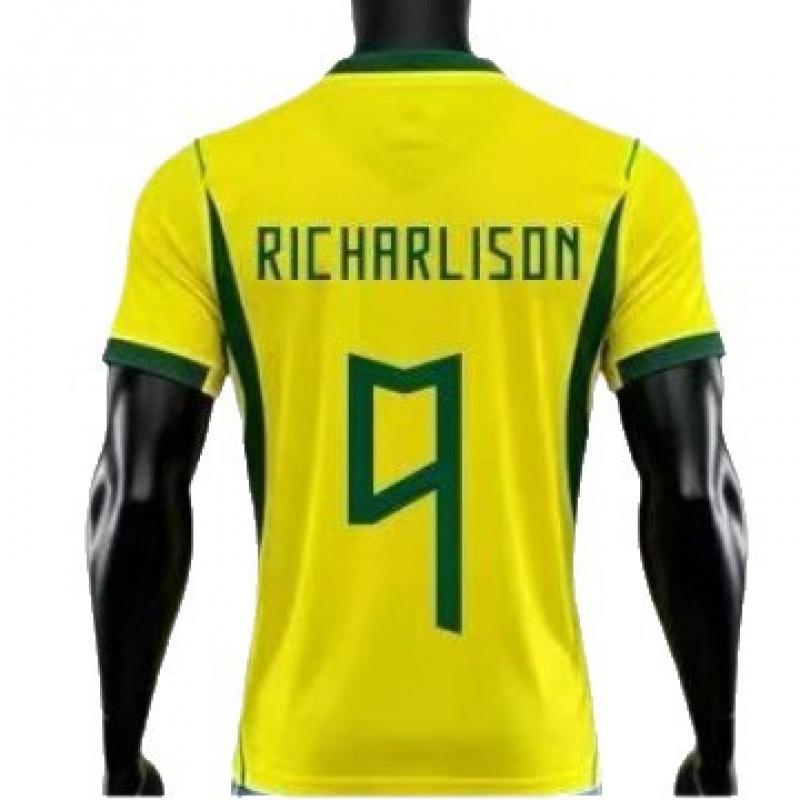 2026 World Cup Jersey Brazil National Team Jersey Neymar Vinicius Children's Adult Suit Football Jersey