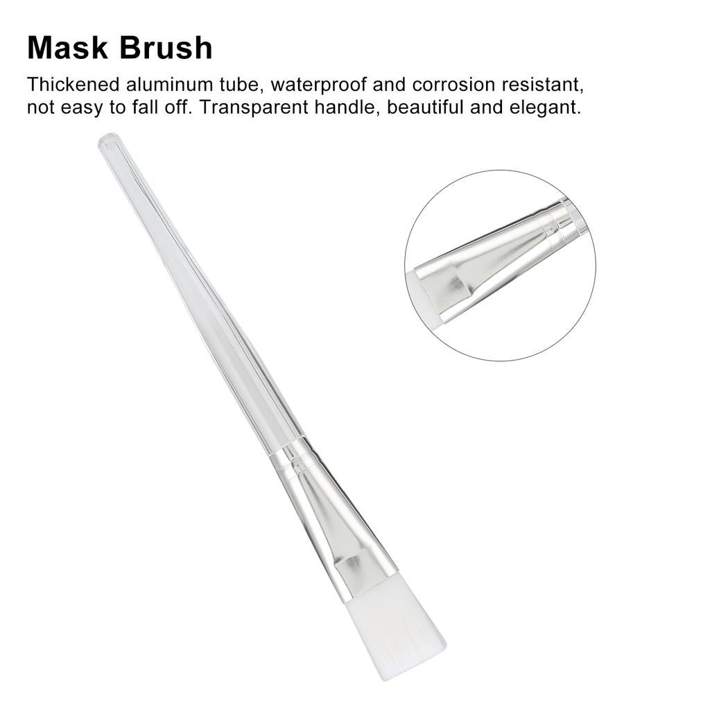 Professioneller Beauty Schlammmaskenpinsel Tragbarer Weicher Gesichts-Tonmaskenapplikator Make-up Pinsel