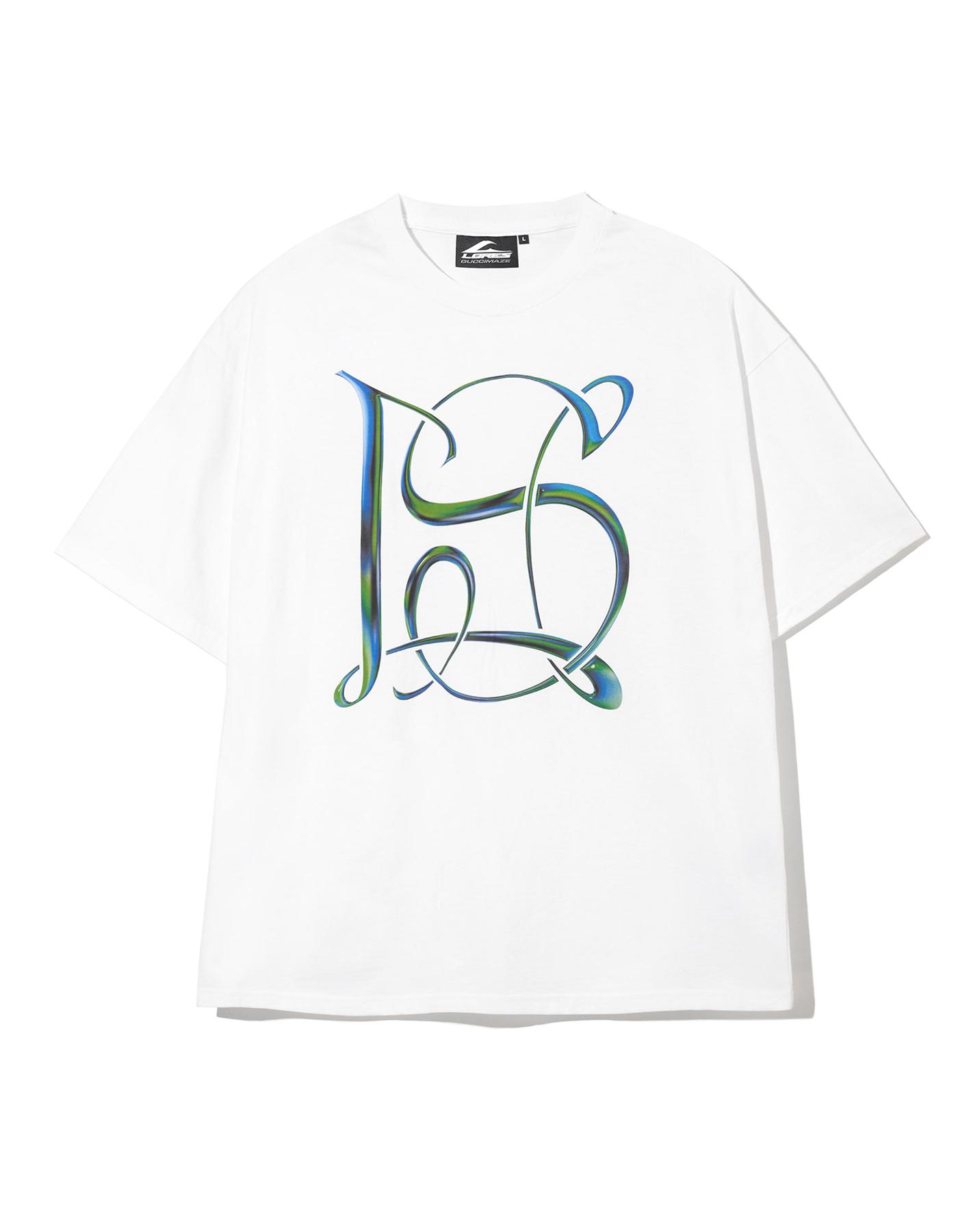 Roars Guccimaze Monogram Tee - White White/L