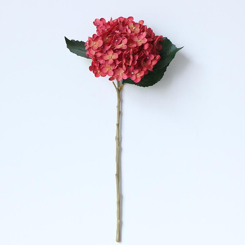 Artificial flower retro wholesale hydrangea wedding flower high imitation