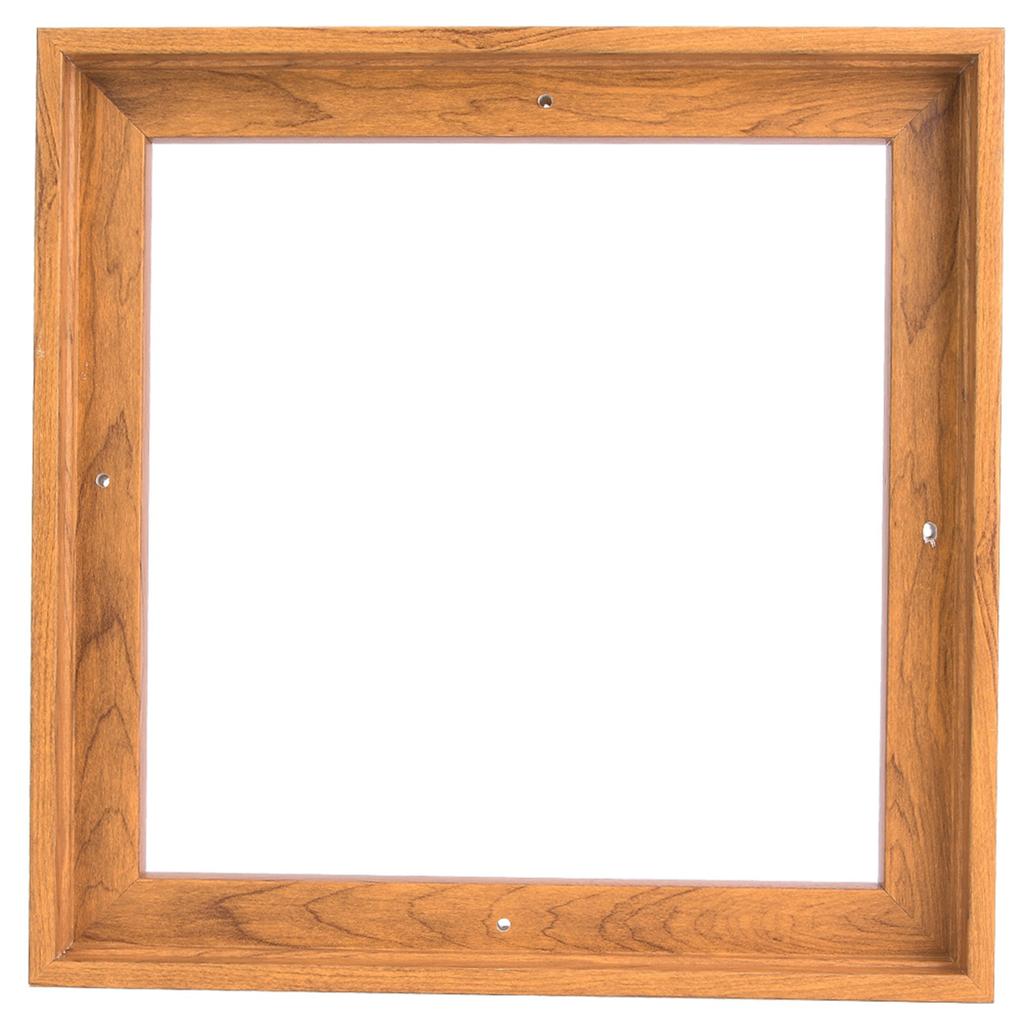 Picture Frame Decorative Solid Wood Removable Oil Painting Wall Hanging Home DecorationRosewood Color 30 X 30cm