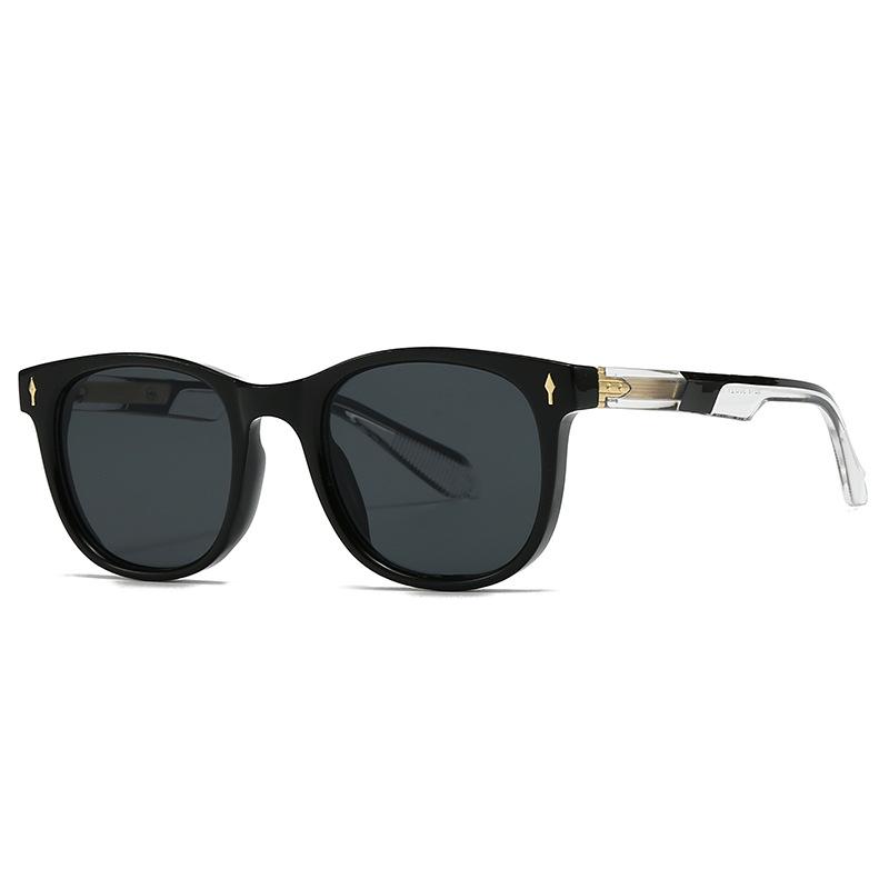  New Fashion Brand Design Shades UV400 Trending Rivets Women Luxury Sun Glasses Retro High Quality Pilot Men Sunglasses