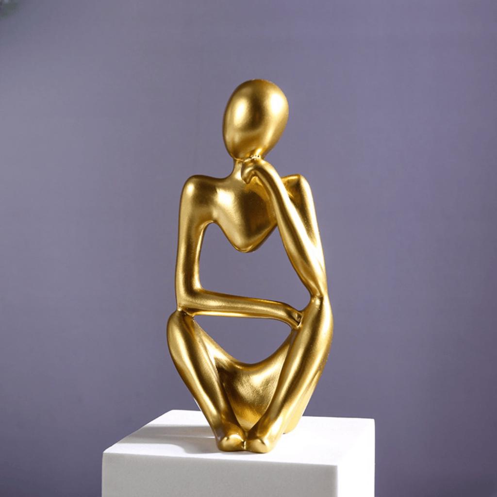 The Thinker Abstract Statues Sculptures Yoga Figurine Nordic Living Room Home Decor Decoration Maison Desk Ornaments gift