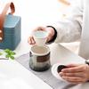 Woding Minimalist Ceramic Tea Set Gift with Travel Bag
