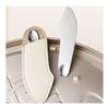 Spatula Cosmetic Mixing Spatula Spatula Makeup Tool Stainless Steel Mini Concealer Foundation Cosmetic DIY Tool with Storage Sleeve (A)