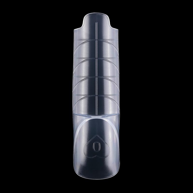 150Pcs French Nail Dual Forms Quick Building Gel Mold Full Cover Tip Salon Quality Extension Nail Art Forms