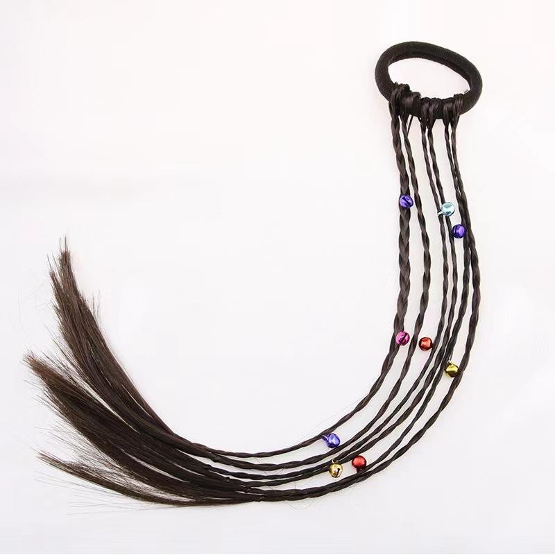 Elastic Hair Band Dimensional Dolls Flowers Rubber Band Hair Accessories Ropes Kids Baby Hair Bands