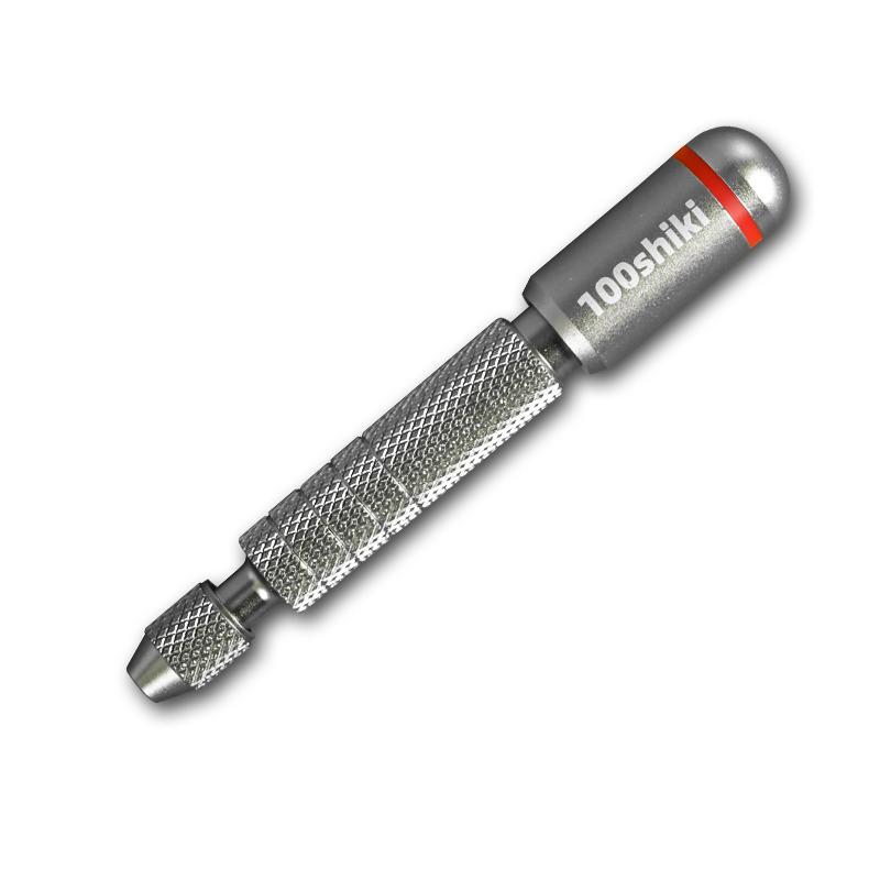 

100Shiki Double Bearing Alloy Portable Hand Drill And Tungsten Steel Drill Bit Set For Assembly Gundam Model Building Hobby DIY