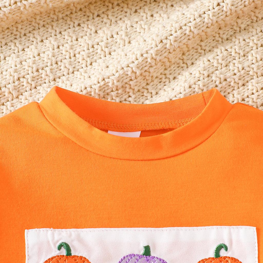 Minimalistisches Süßes Mädchen Kleinkind Langarmkleid