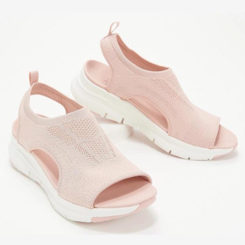 Bequeme Fischmaul-Sandalen für den Sommerurlaub mit weicher und dicker Sohle