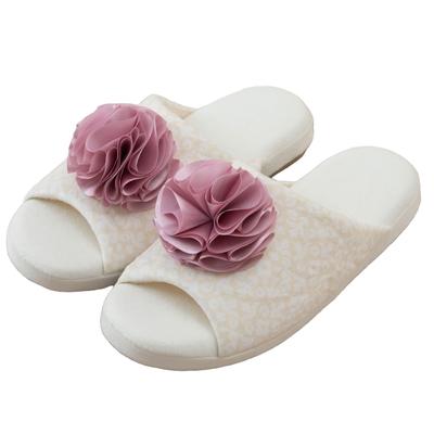 Senko Sucre Melange One Size Fits Fits Sizes Approximately SALON De 65381 S.D.S. Slippers, Most, 23.5-25.5cm, Ivory, SOIREE,