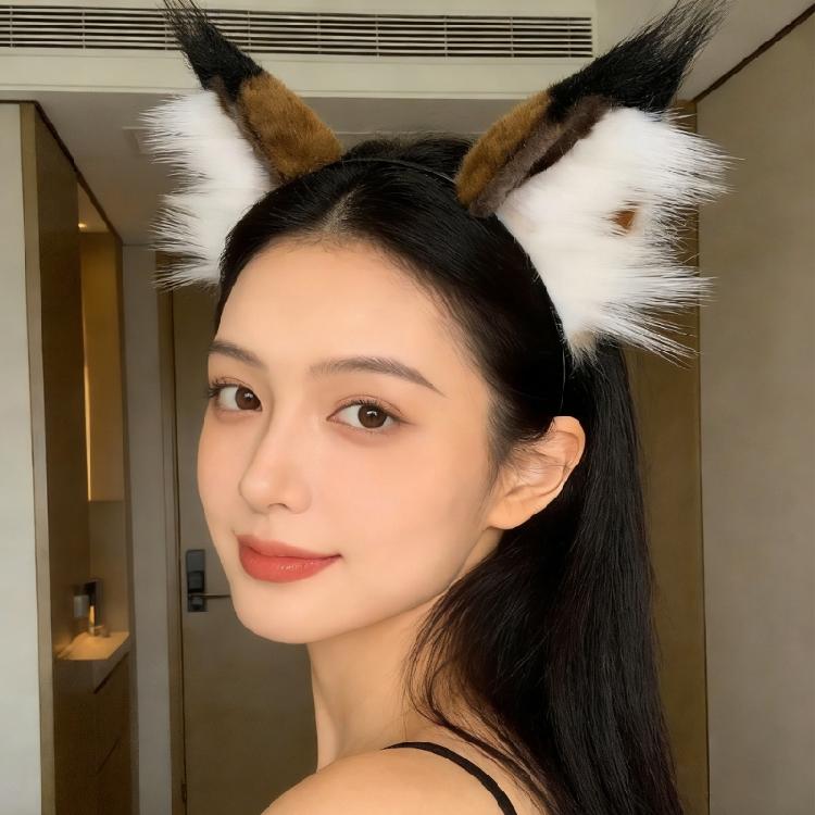 Lightweight Kitten Ears Hairband Cosplay Headbands Ideal for Coser Conventions and Themed Event