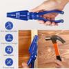 1pc Nail Assist, Cement Steel Nail Safety Cover, Nail Clamp, Hammer Preventer, Nail Tool