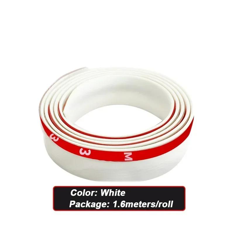 

НОВАЯ уплотнительная лента для кромки крышки багажника автомобиля для BMW LADA Honda Nissan Toyota KIA Chery MG Mazda внедорожник MPV хэтчбек DIY 1.6 м универсальная белый