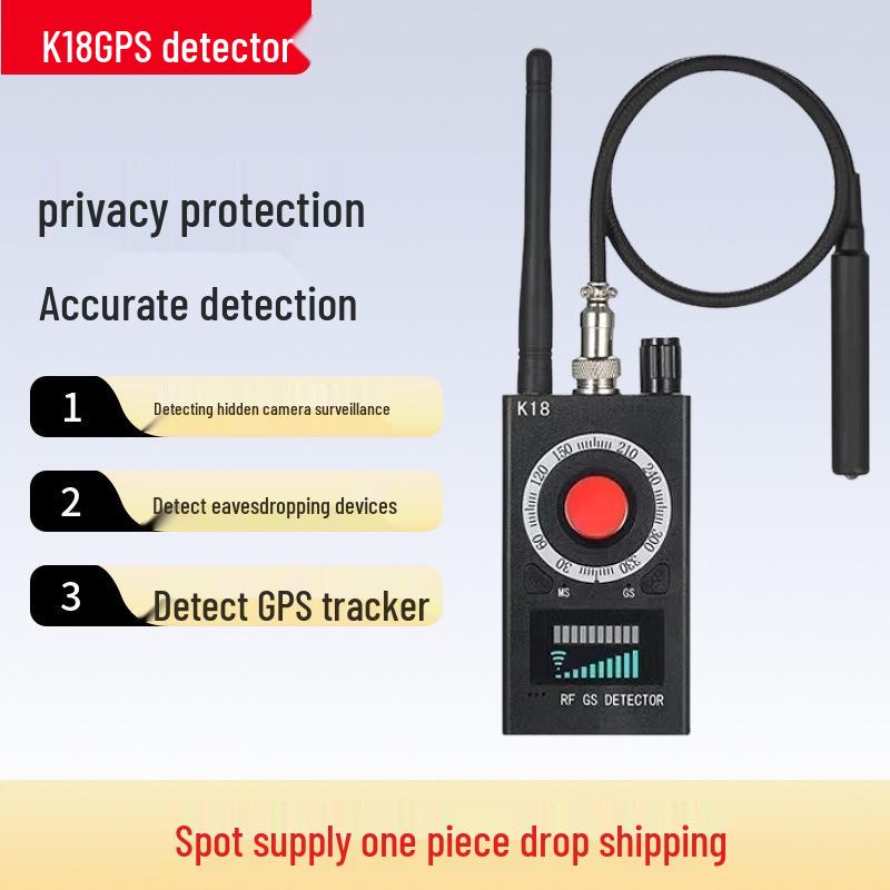 K18 Wireless GPS Signal & Camera Detector with Strong Magnetic Detection