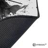 HYBXAXC Ink Warrior Mouse Pad XXL Anime Samurai Rug Gaming Pc Accessories 40x90cm Office Desks Aesthetic Mousepad Table Cushion