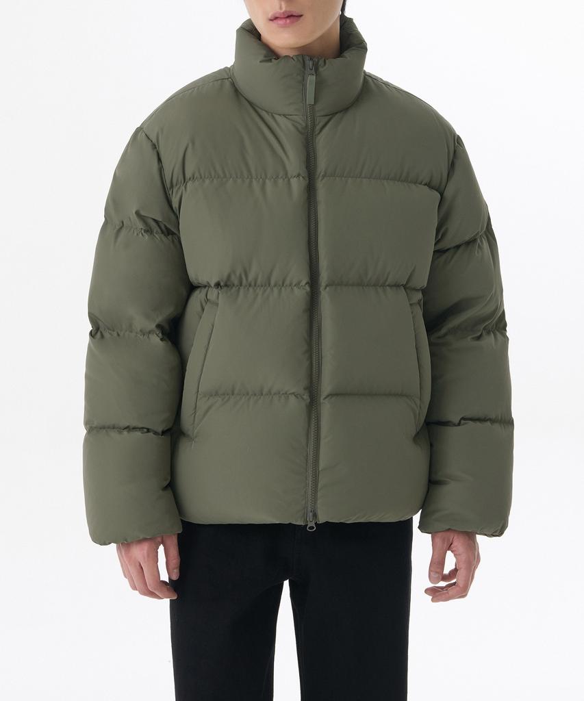 Musinsa Standard Down Puffer Short Padded Jacket [Khaki]