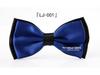 Men's Korean Style Color Block Bow Tie - Custom Business Casual & Formal Fashion Accessory