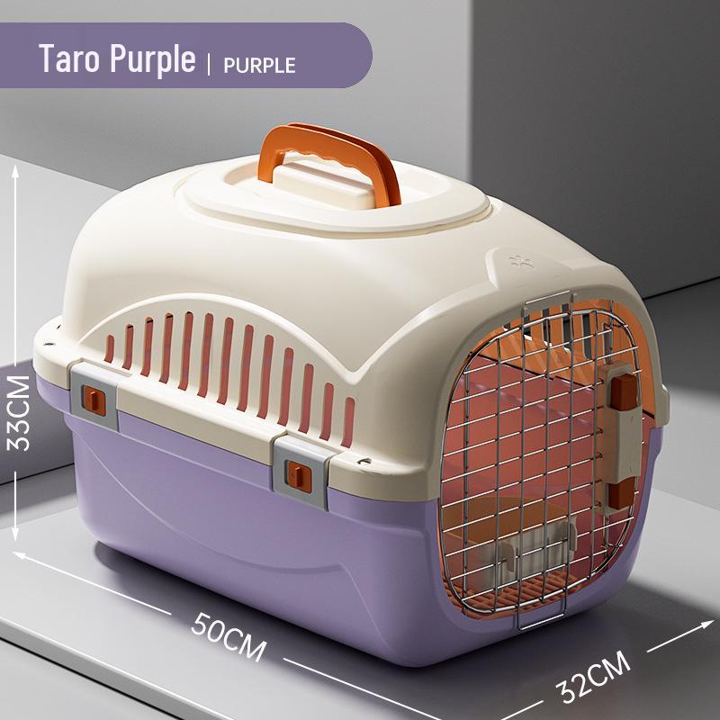 Portable Cat Travel Carrier with Skylight