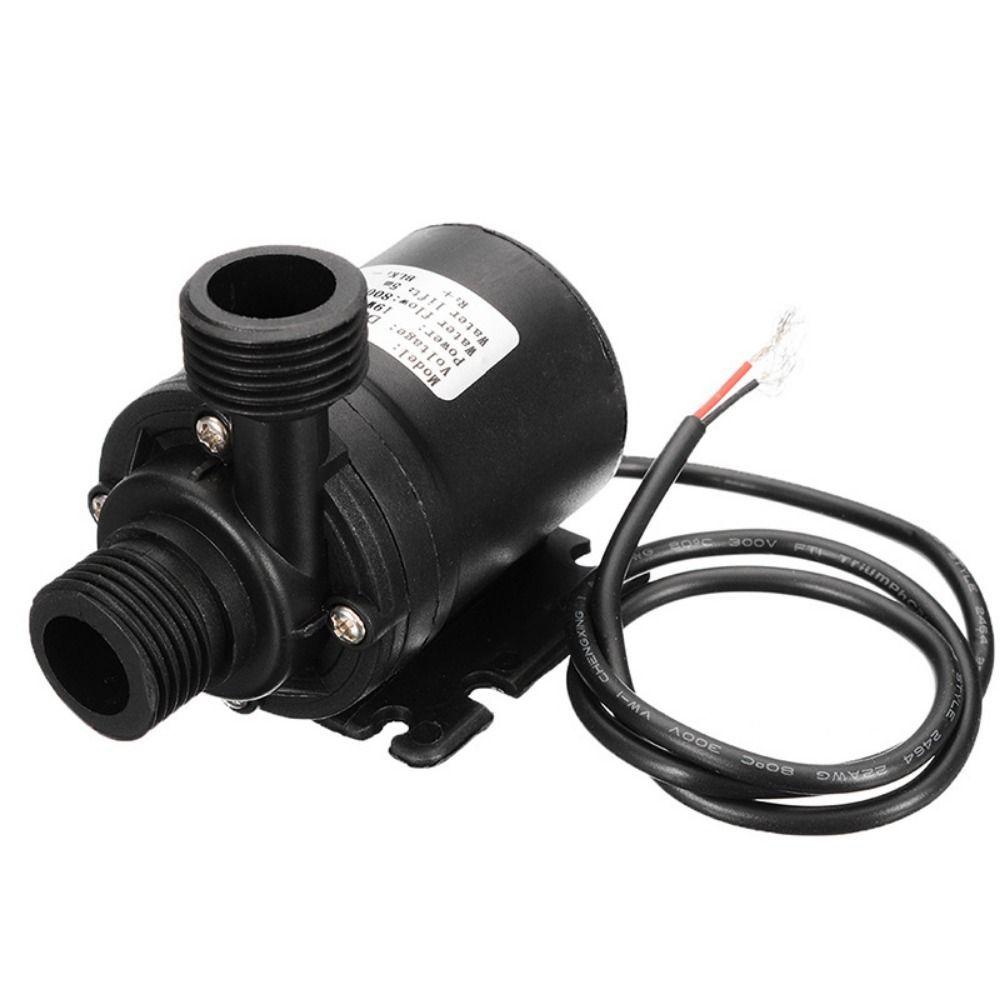 DC12V/24V Centrifugal Pump 800L/H IP68 Waterproof Micro Submersible Pump Multifunctional Low Noise Water Pool Pump Heater