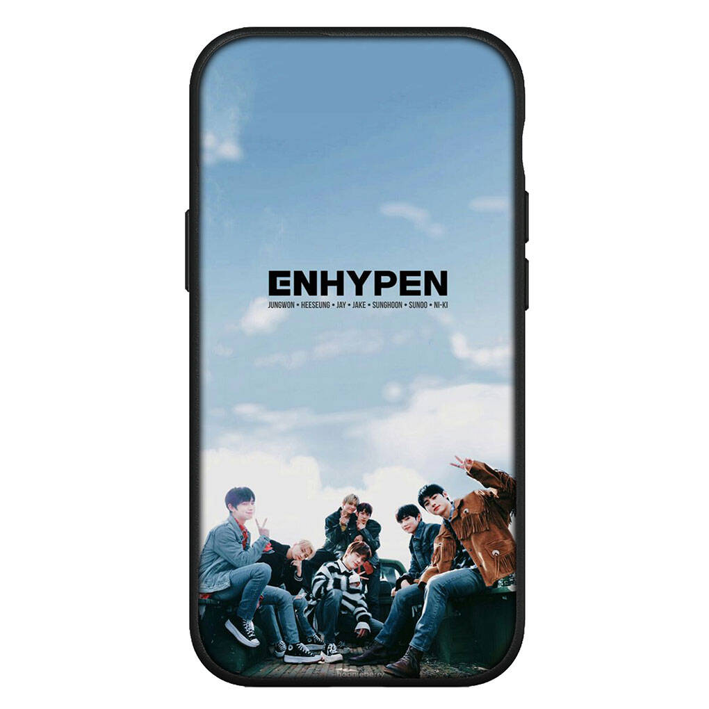 Cover for iPhone 17 16 15 Xiaomi Poco Redmi Note 14 13 12 11 Pro Max 9 16e Samsung Galaxy S25 S24 S23 A07 A17 OPPO Huawei ENHYPENs Kpop Phone Case