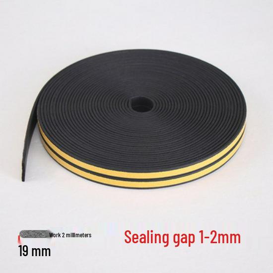 Self-Adhesive EPDM Door and Window Foam Strip: Wind & Soundproof Seal