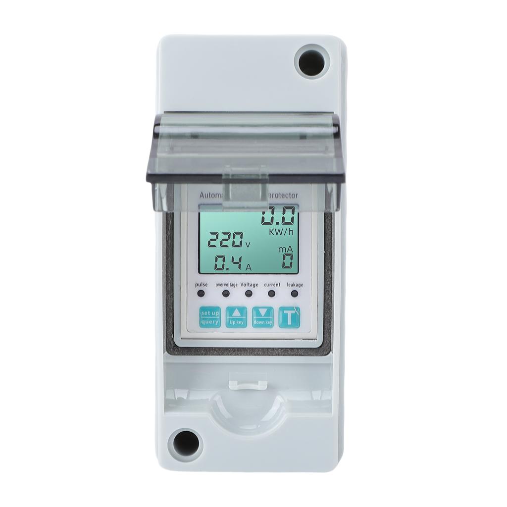 Smart Circuit Breaker with Distribution Box Miniature Single Phase Din Rail Mount Automatic Reclosing Over Under