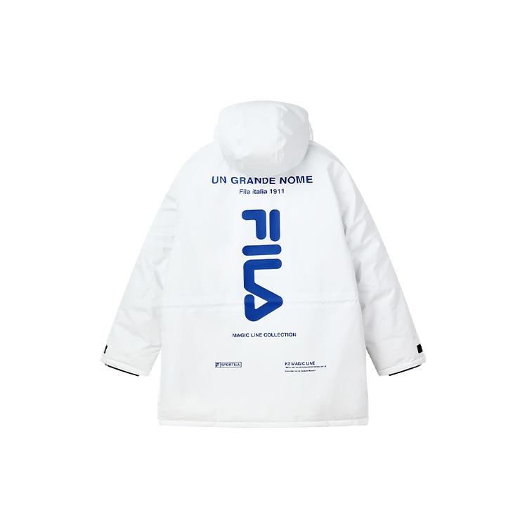 FILA Down Jackets Men's Cool Stone White Hooded Moderate Other F11M149905F-WT
